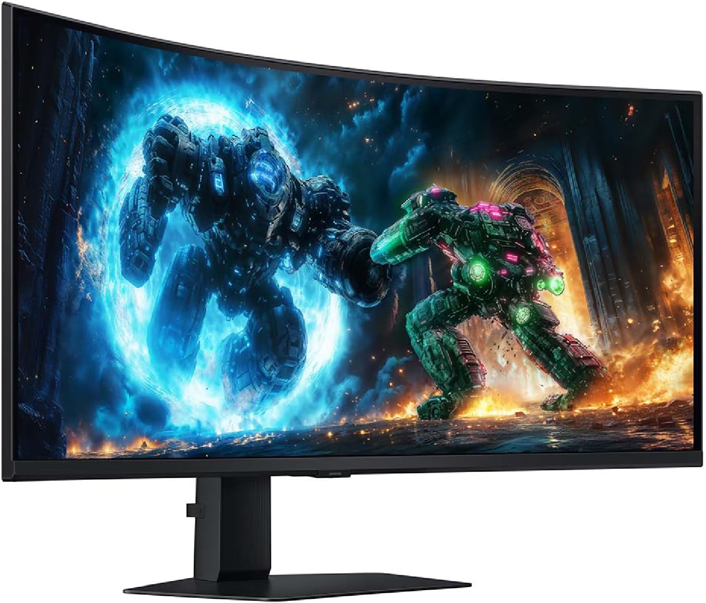 Samsung 40” Odyssey G7 (G75F) WUHD Resolution, 180Hz, Curved Gaming Monitor, 1ms Response Time (GtG), VESA DisplayHDR™ 600, AMD FreeSync™ Premium Pro, LS40FG75DENXZA, 2025 - Flex Gamingproduct_type
