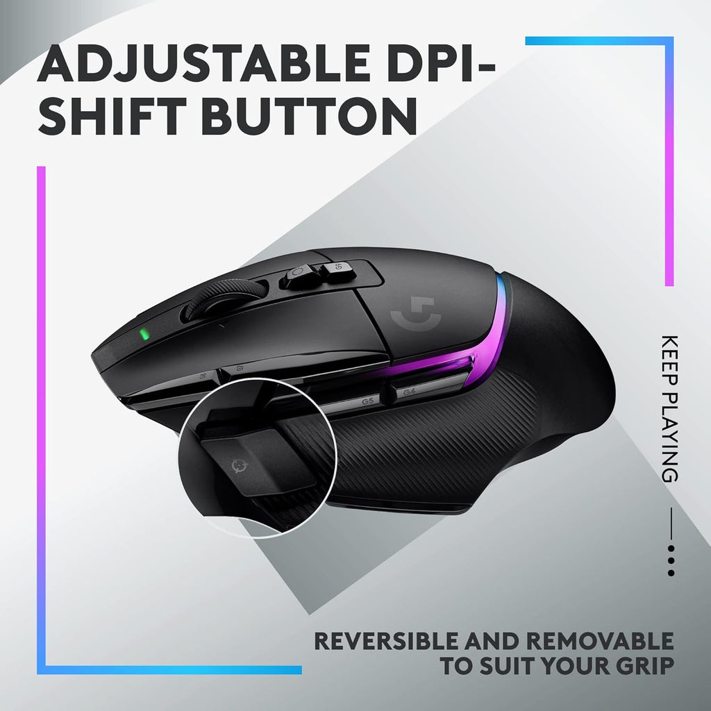 Logitech G502 X Plus Lightspeed Wireless Gaming Mouse + G733 Lightspeed Wireless Gaming Headset - Black - Flex Gamingproduct_type