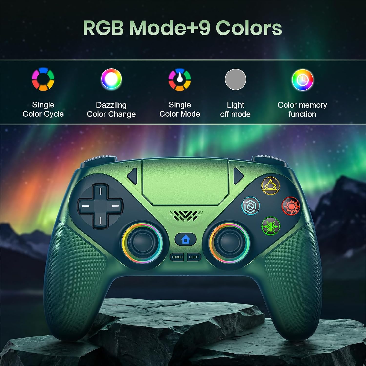 Unlock Gaming Fun with the Gamrombo LED Wireless Controller – Available in 6 Colors! - Flex Gamingproduct_type