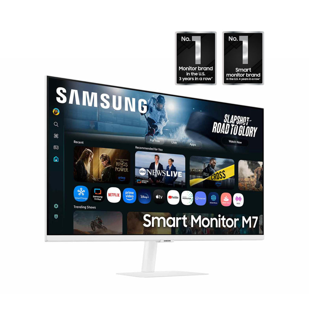 Samsung 43” Smart Monitor M7 (M70F) 4K UHD Display, Samsung Vision AI, Smart TV Apps, Gaming Hub, USB-C, HDMI and USB-A, Black, LS43FM702UNXZA, 2025 - Flex Gamingproduct_type