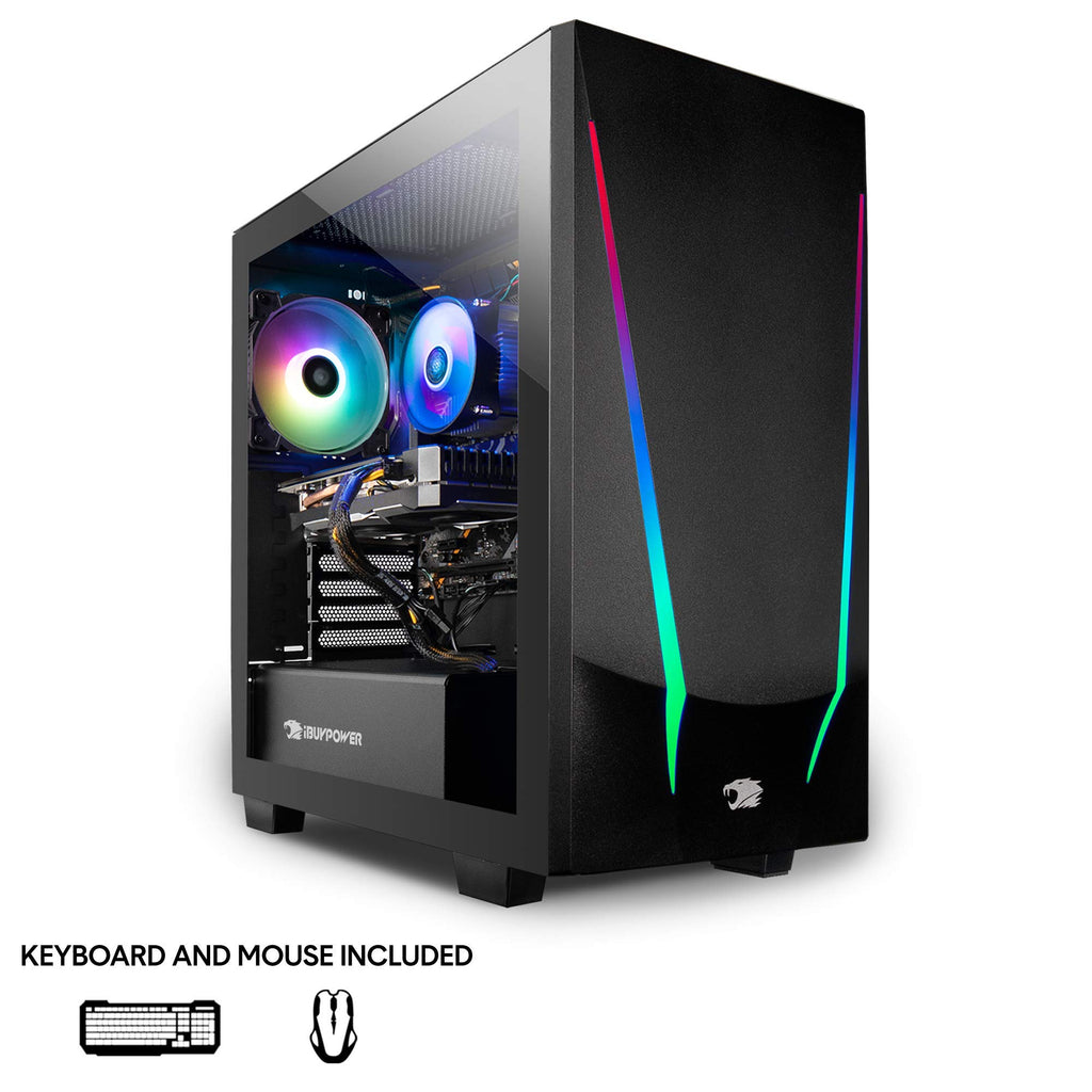 iBUYPOWER Element Gaming PC Desktop Computer AMD Ryzen 9 7900X CPU, NVIDIA GeForce RTX 5070 12GB GPU, 32GB DDR5 RAM, 1TB NVMe SSD, Windows 11 Home, Gamer Keyboard and Mouse - EWA9N5702 - Flex Gamingproduct_type