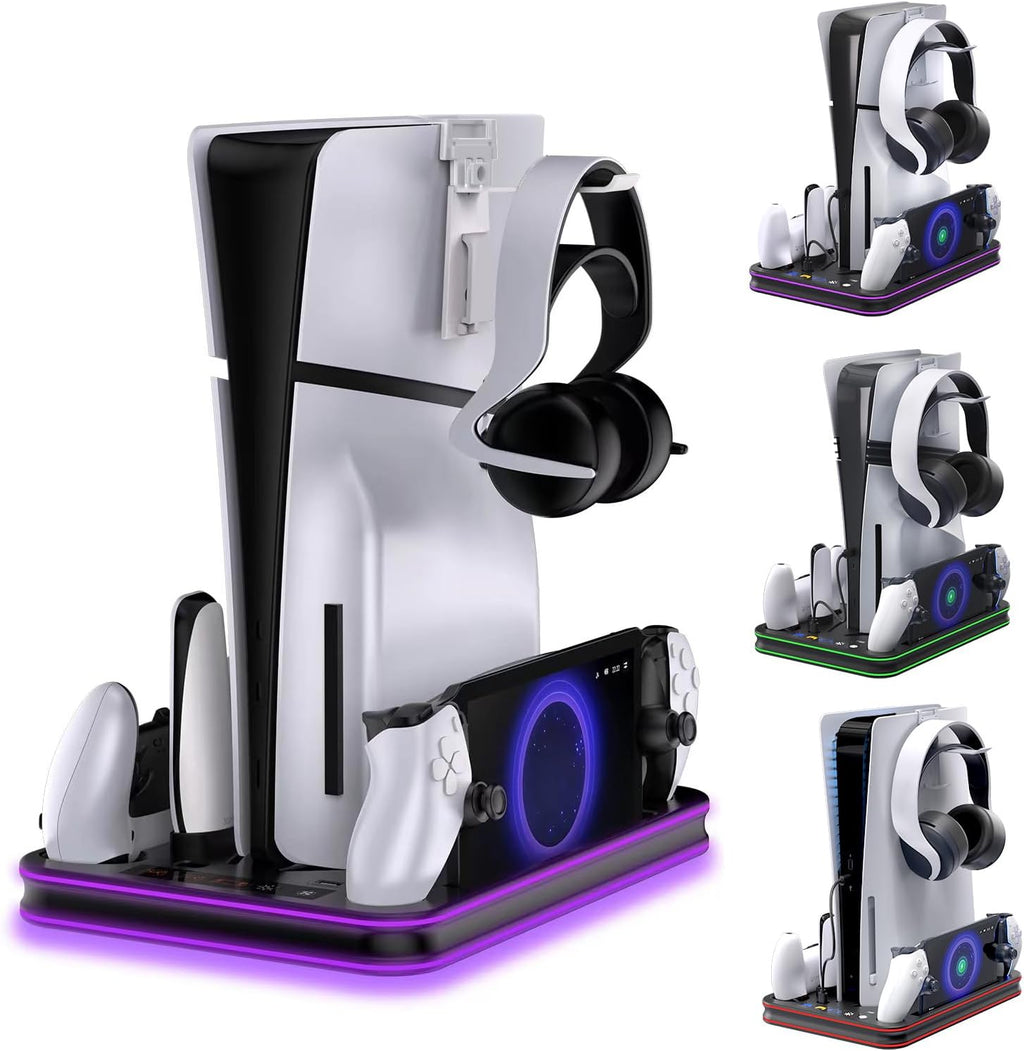 Elevate Your Gameplay with Our Ultimate PS5 Charger Dock with Cooling Fan - Flex Gamingproduct_type