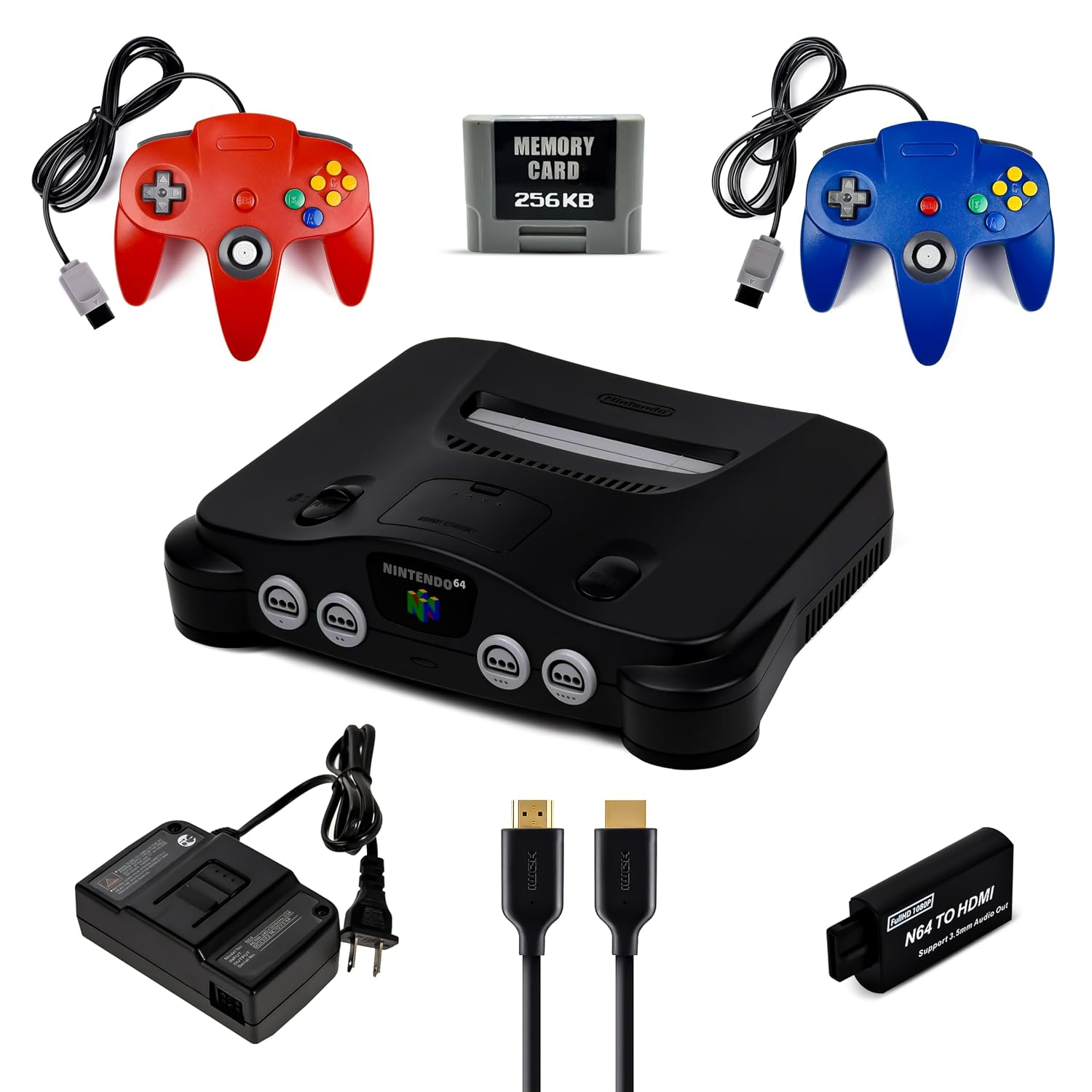 Nintendo 64 Console, Premium Bundle (Renewed) - Flex Gamingproduct_type