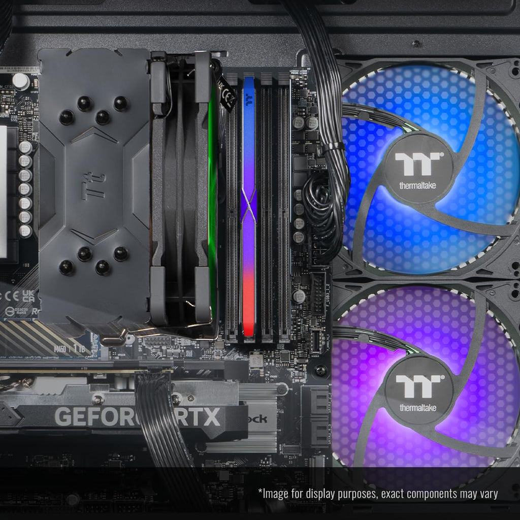 Thermaltake LCGS Quartz i1460 Gaming Desktop (Intel Core™ i5-14400F, ToughRam DDR4 3600Mhz 16GB RGB Memory, NVIDIA GeForce® RTX 5060, 1TB NVMe M.2, WiFi, Windows 11) S2QT-B760-560-LCS - Flex Gamingproduct_type