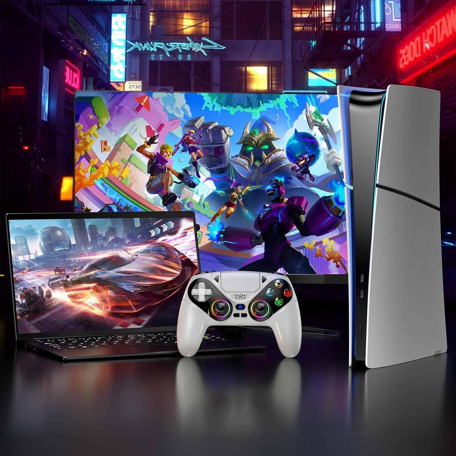 Unlock Gaming Fun with the Gamrombo LED Wireless Controller – Available in 6 Colors! - Flex Gamingproduct_type