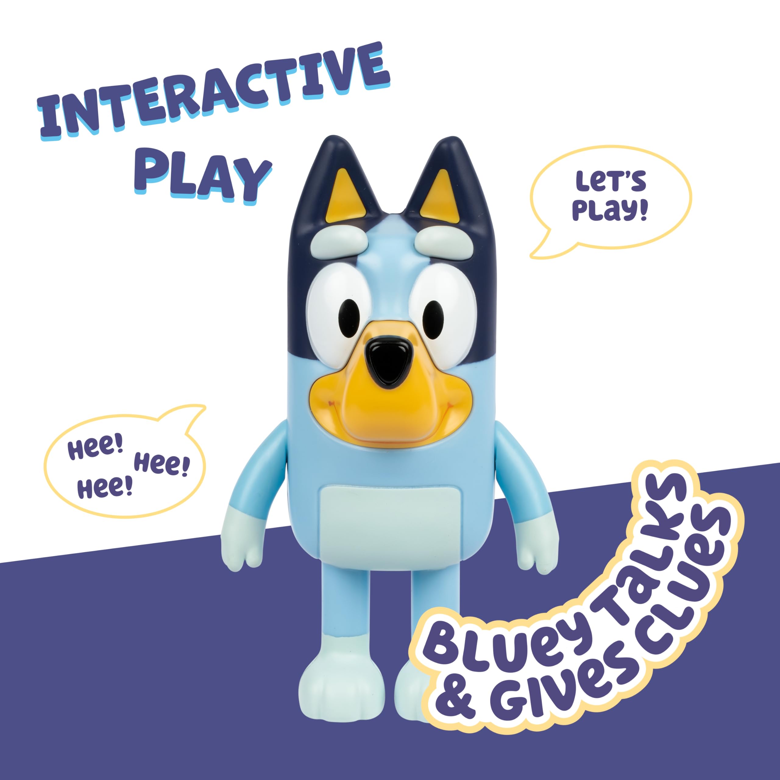 Bluey Game Hide and Seek Figure, Articulated, Musical Kids Figurines with Dance Mode, Interactive Play Toddler Figurine Toys for Ages 3+ - Flex Gamingproduct_type