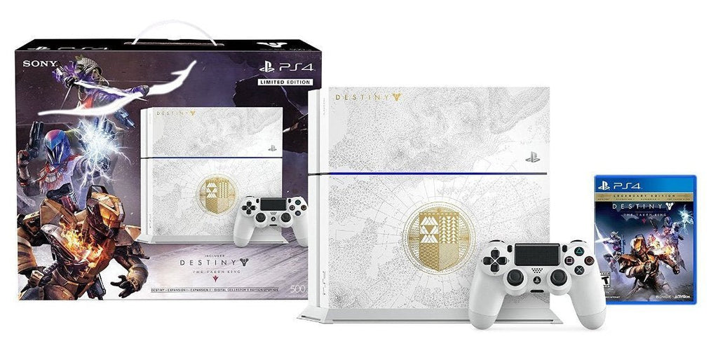 PlayStation 4 500GB Limited Edition Console - Destiny: The Taken King Bundle [Discontinued] (Renewed) - Flex Gamingproduct_type