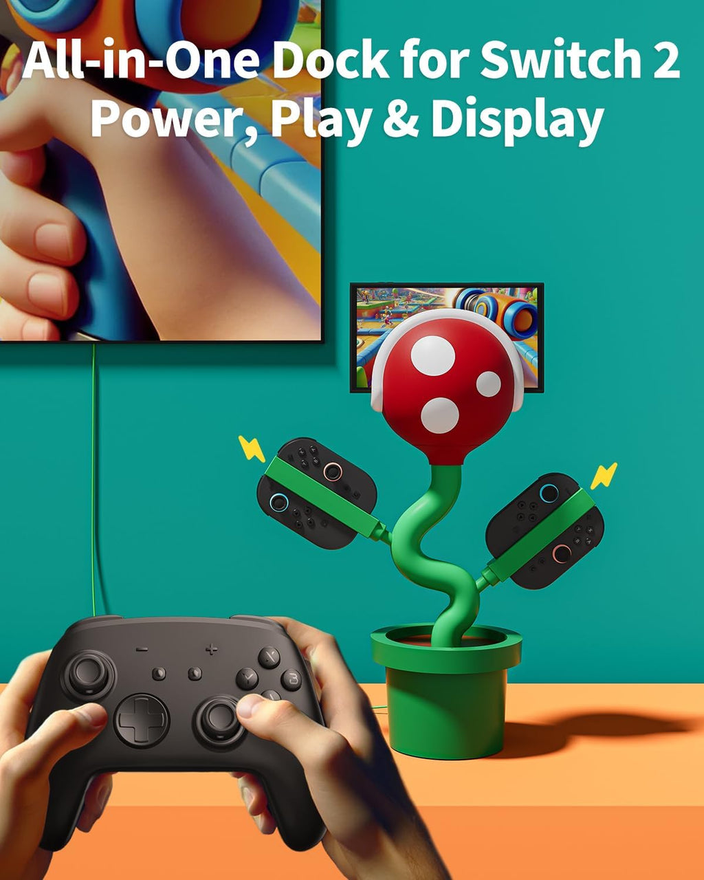 Enhance Your Play with the Nintendo Switch 2 Dock Cooling Fan - Superior Gaming Experience - Flex Gamingproduct_type