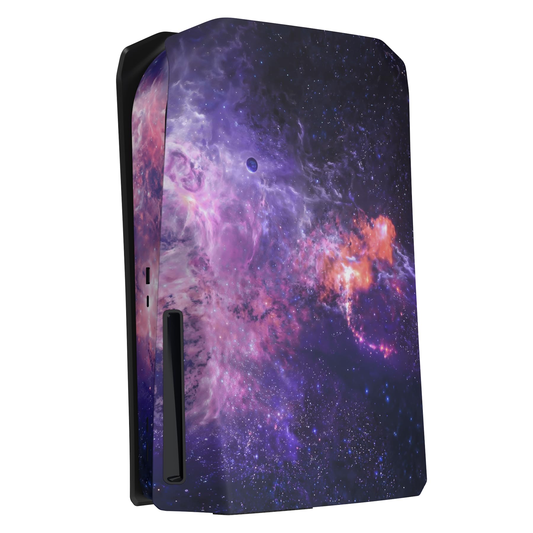 eXtremeRate eXcover The Great Wave Top Bottom Cover Compatible with ps5 Console Disc Edition, Replacement Faceplate Backplate Shell Skin Compatible with ps5 Disc Version Console - Flex Gamingproduct_type