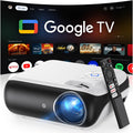 HAPPRUN Native 1080P Projector, Bluetooth Home Theater Movie Projector with Built-in Speaker, Compatible with Smartphone, HDMI, Fire Stick, PS5, Indoor & Outdoor Use - Without Google TV System - Flex Gamingproduct_type