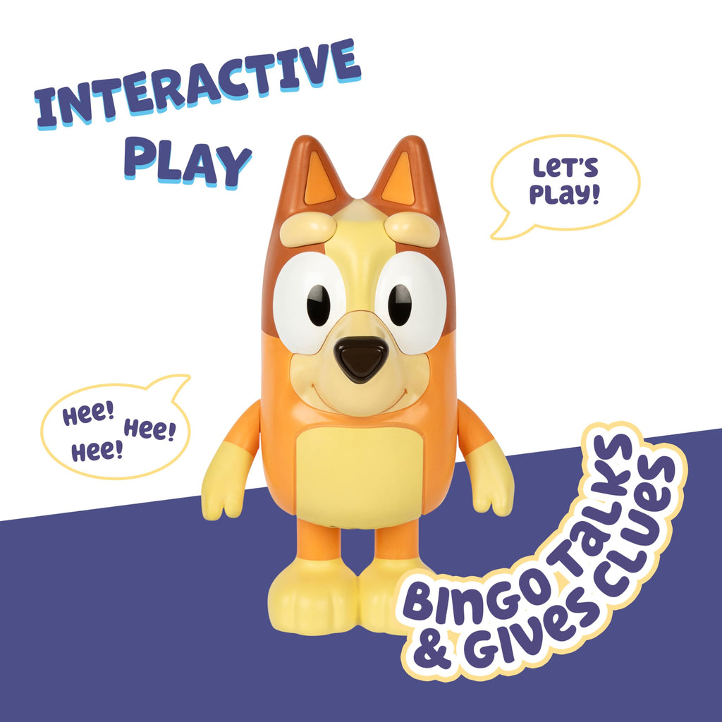 Bluey Game Hide and Seek Figure, Articulated, Musical Kids Figurines with Dance Mode, Interactive Play Toddler Figurine Toys for Ages 3+ - Flex Gamingproduct_type