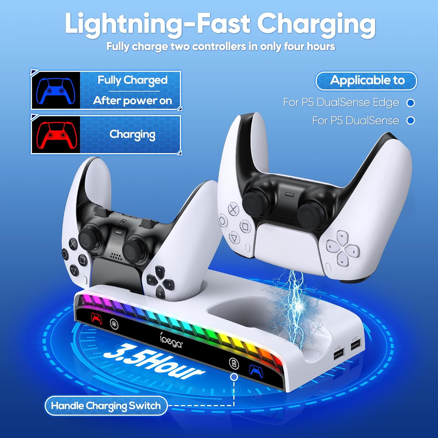 Elevate Your Gaming Experience with the PS5 Slim RGB Wall Mount - All-in-One Solution - Flex Gamingproduct_type
