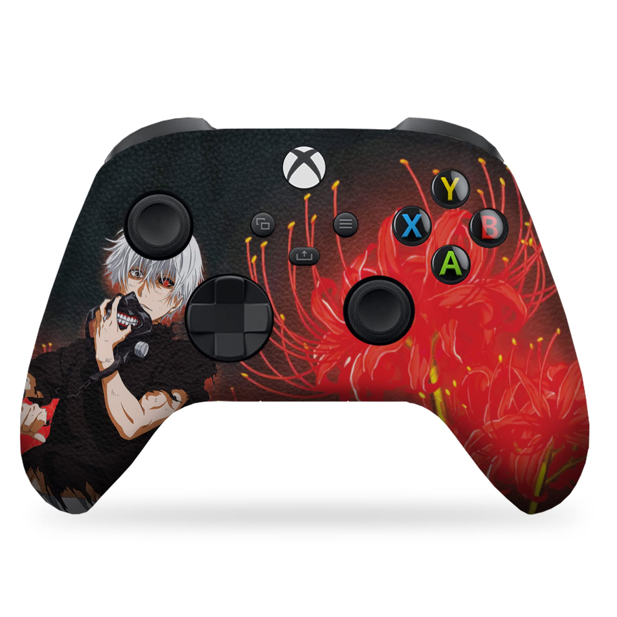 DreamController Go-Ku Custom X-box Controller Wireless compatible with X-box One/Series X/S Proudly Customized in USA with Permanent HYDRO-DIP Printing (NOT JUST A SKIN) - Flex Gamingproduct_type