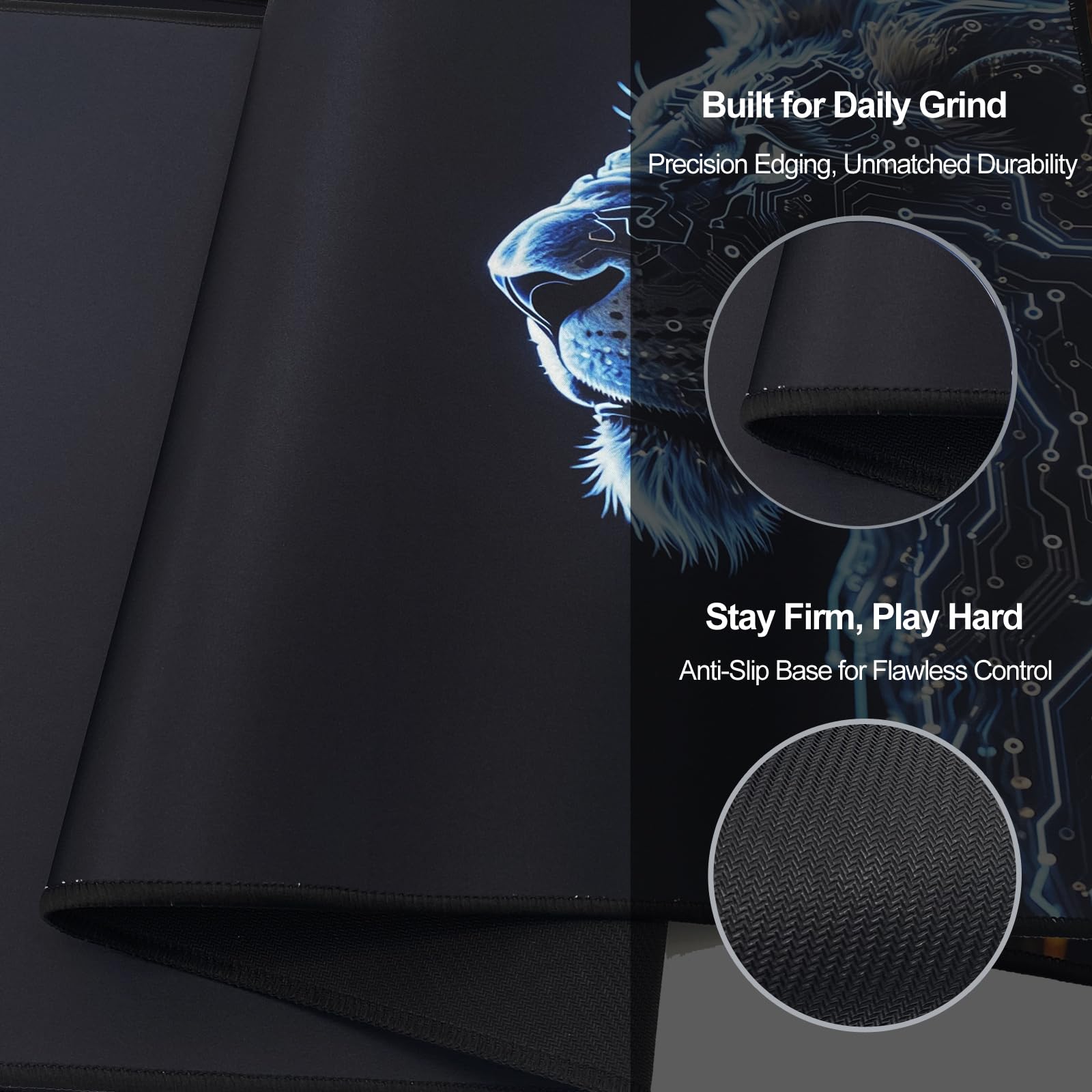 XXL Professional Large Mouse Pad & Computer Game Mouse Mat (35.4x15.7x0.1IN, Map) (90 * 40 Map) - Flex Gamingproduct_type