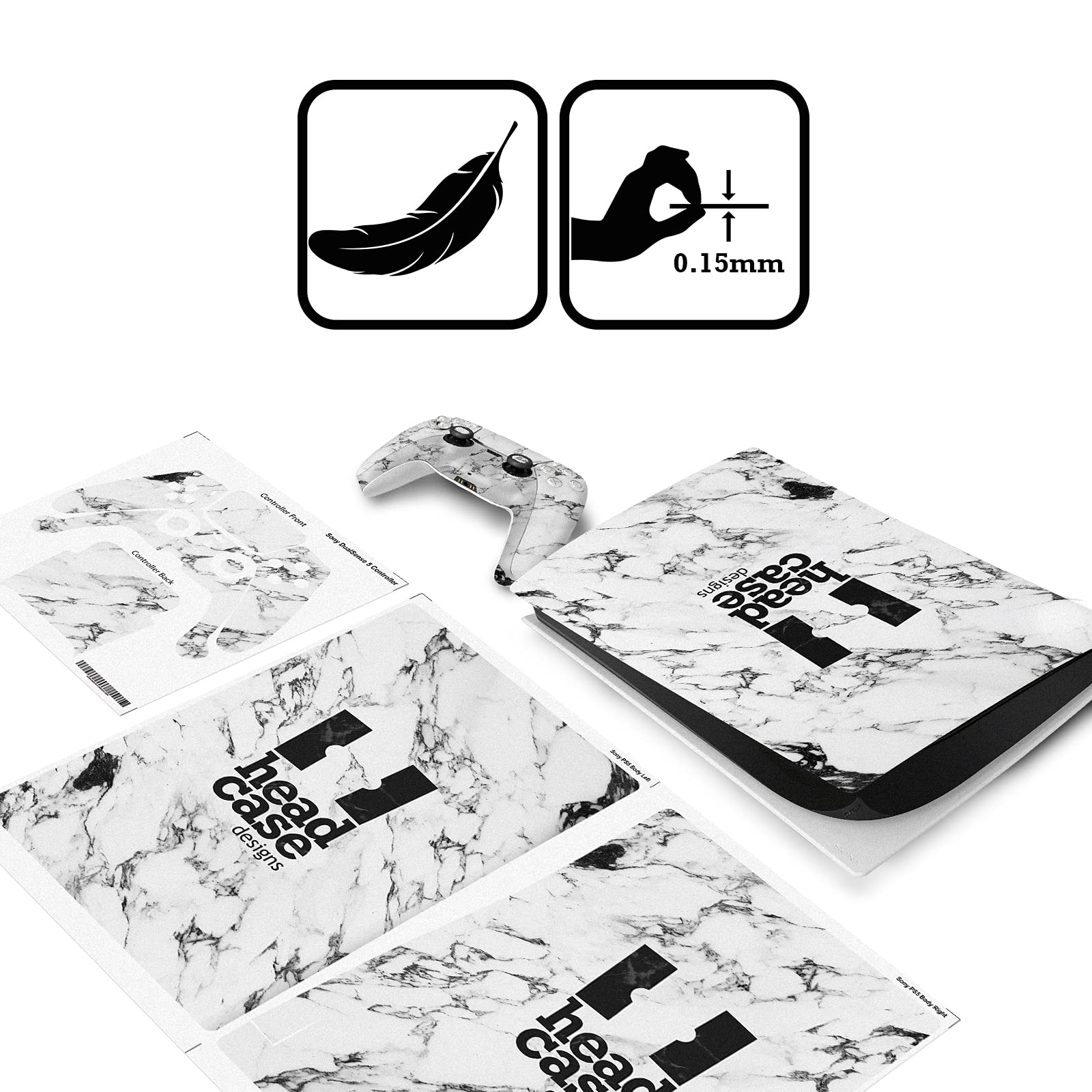 Alexios with Spear Odyssey Artwork Matte Vinyl Faceplate Sticker Gaming Skin Case Cover Compatible with Sony Playstation 5 PS5 Disc Edition Console & DualSense Controller - Flex Gamingproduct_type