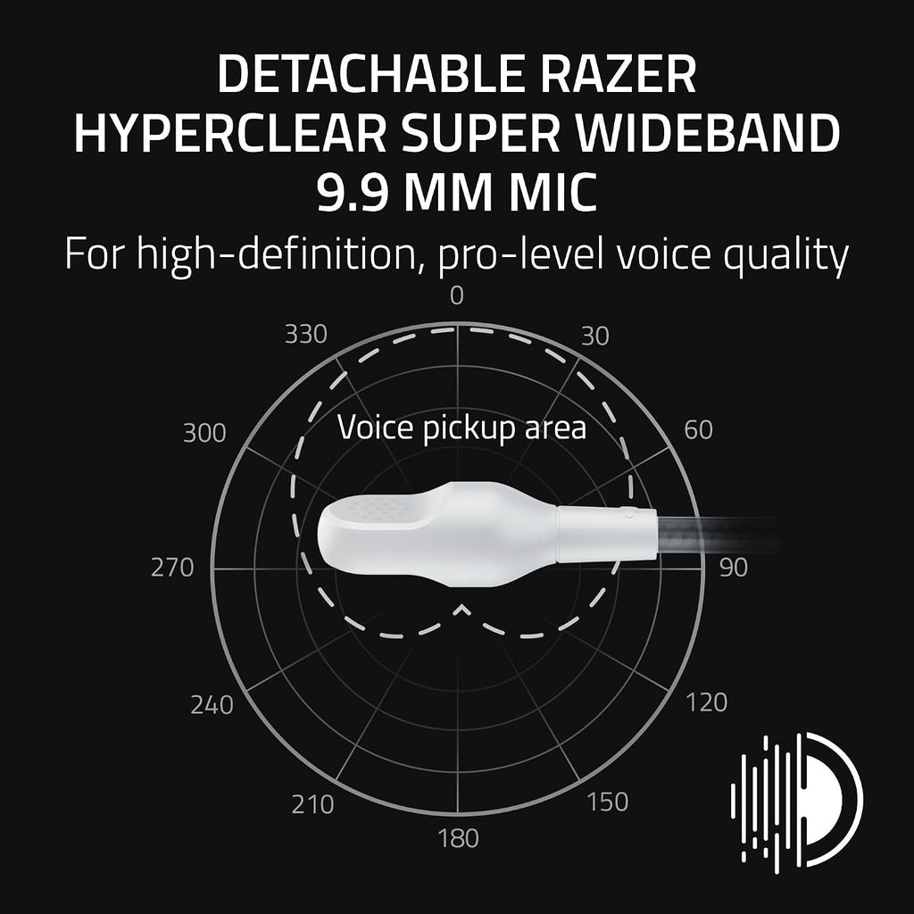 Razer BlackShark V2 X Gaming Headset: 7.1 Surround Sound - 50mm Drivers - Memory Foam Cushion - for PC, PS4, PS5, Switch - 3.5mm Audio Jack - Black