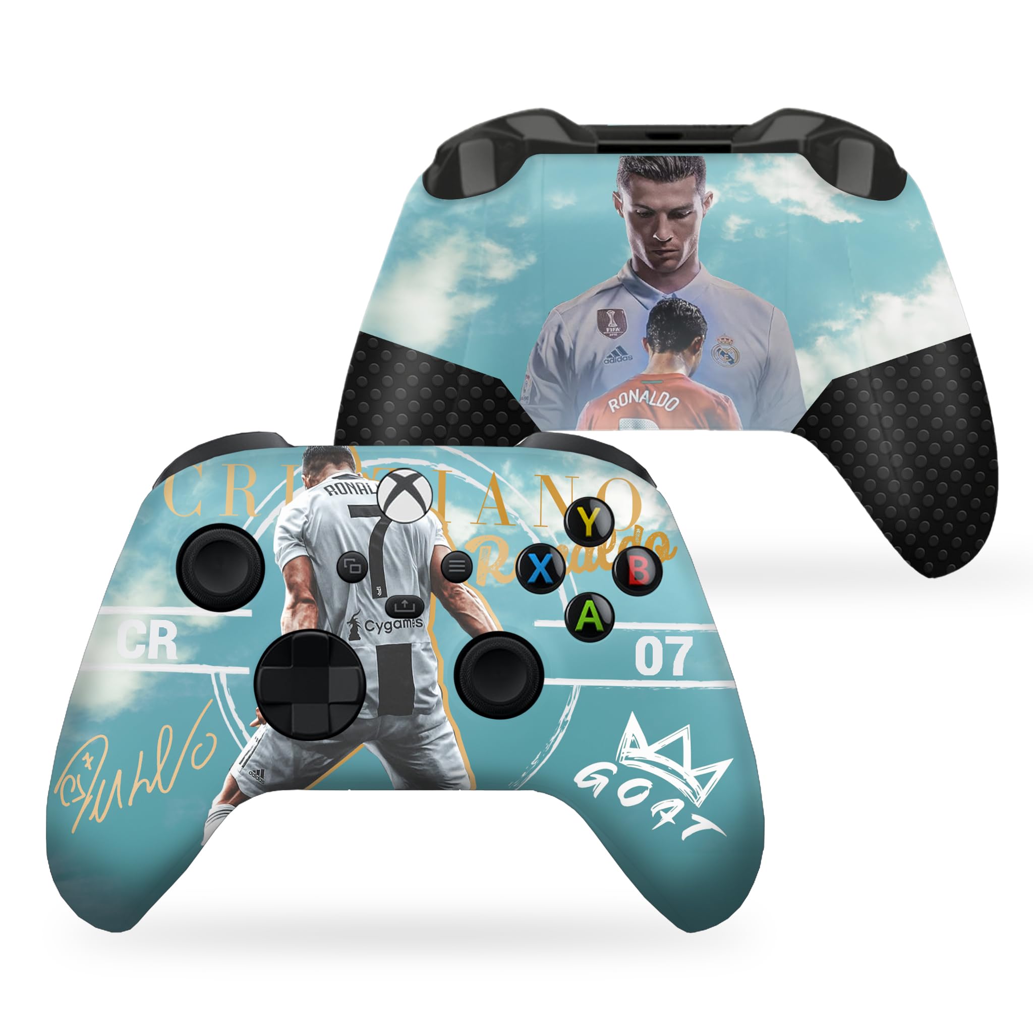 DreamController Go-Ku Custom X-box Controller Wireless compatible with X-box One/Series X/S Proudly Customized in USA with Permanent HYDRO-DIP Printing (NOT JUST A SKIN) - Flex Gamingproduct_type