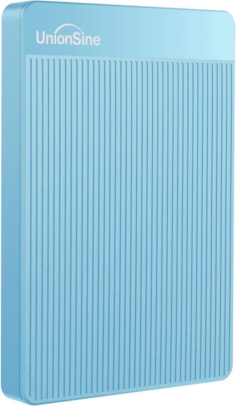 UnionSine 1TB Ultra Slim Portable External Hard Drive HDD-USB 3.0 for PC, Mac, Laptop, PS4, Xbox one, Xbox 360-HD2510(Blue) - Flex Gamingproduct_type