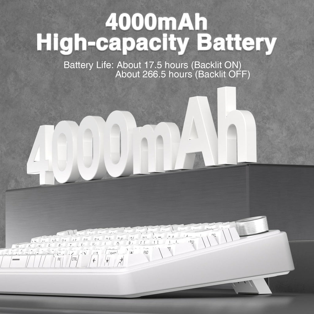 AULA F75 Pro Wireless Mechanical Keyboard,75% Hot Swappable Custom Keyboard with Knob,RGB Backlit,Pre-lubed Reaper Switches,Side Printed PBT Keycaps,2.4GHz/USB-C/BT5.0 Mechanical Gaming Keyboards - Flex Gamingproduct_type