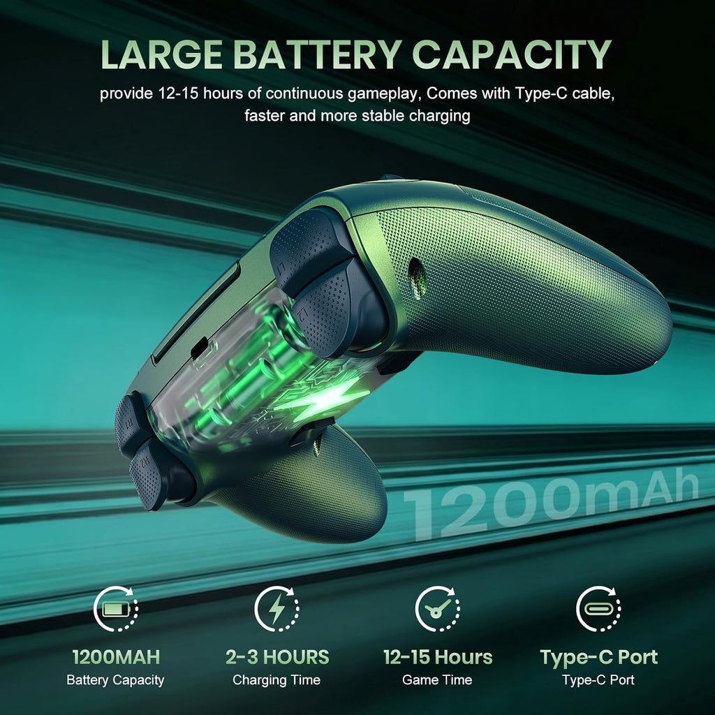 Unlock Gaming Fun with the Gamrombo LED Wireless Controller – Available in 6 Colors! - Flex Gamingproduct_type