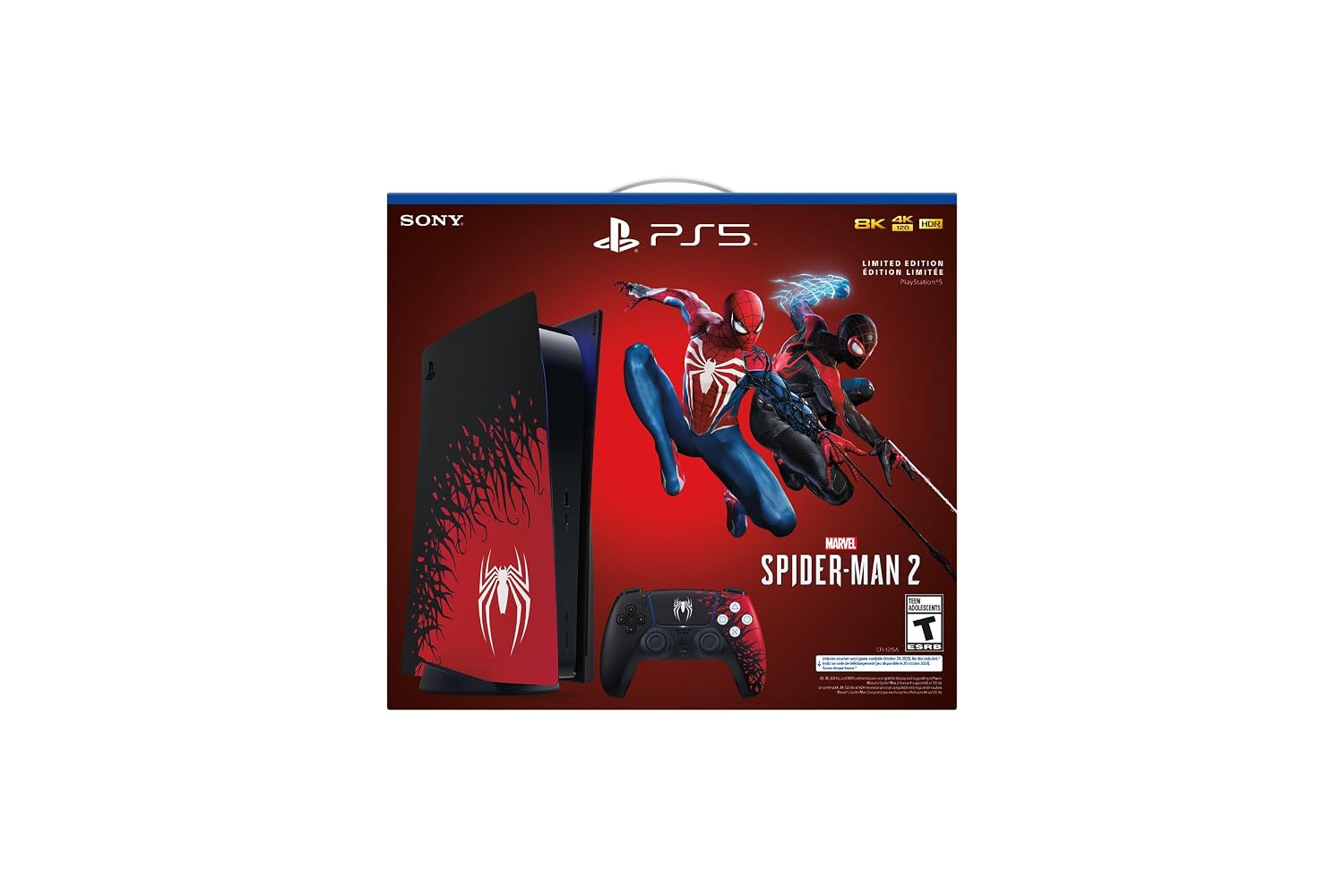 PlayStation 5 Console – Marvel’s Spider-Man 2 Limited Edition Bundle - Flex Gamingproduct_type