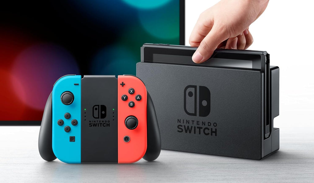 Experience Seamless Gaming Anywhere with the Nintendo Switch Console Neon Edition - Flex Gamingproduct_type