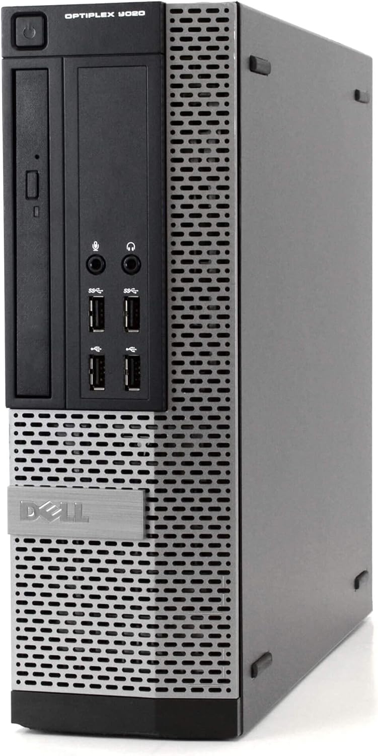 Dell Optiplex 9020 Desktop Computer PC, Intel Quad-Core i5, 500GB HDD Storage, 8GB DDR3 RAM, WiFi, 20 in Monitor, RGB Productivity Bundle, Windows 11 Pro (Renewed) - Flex Gamingproduct_type