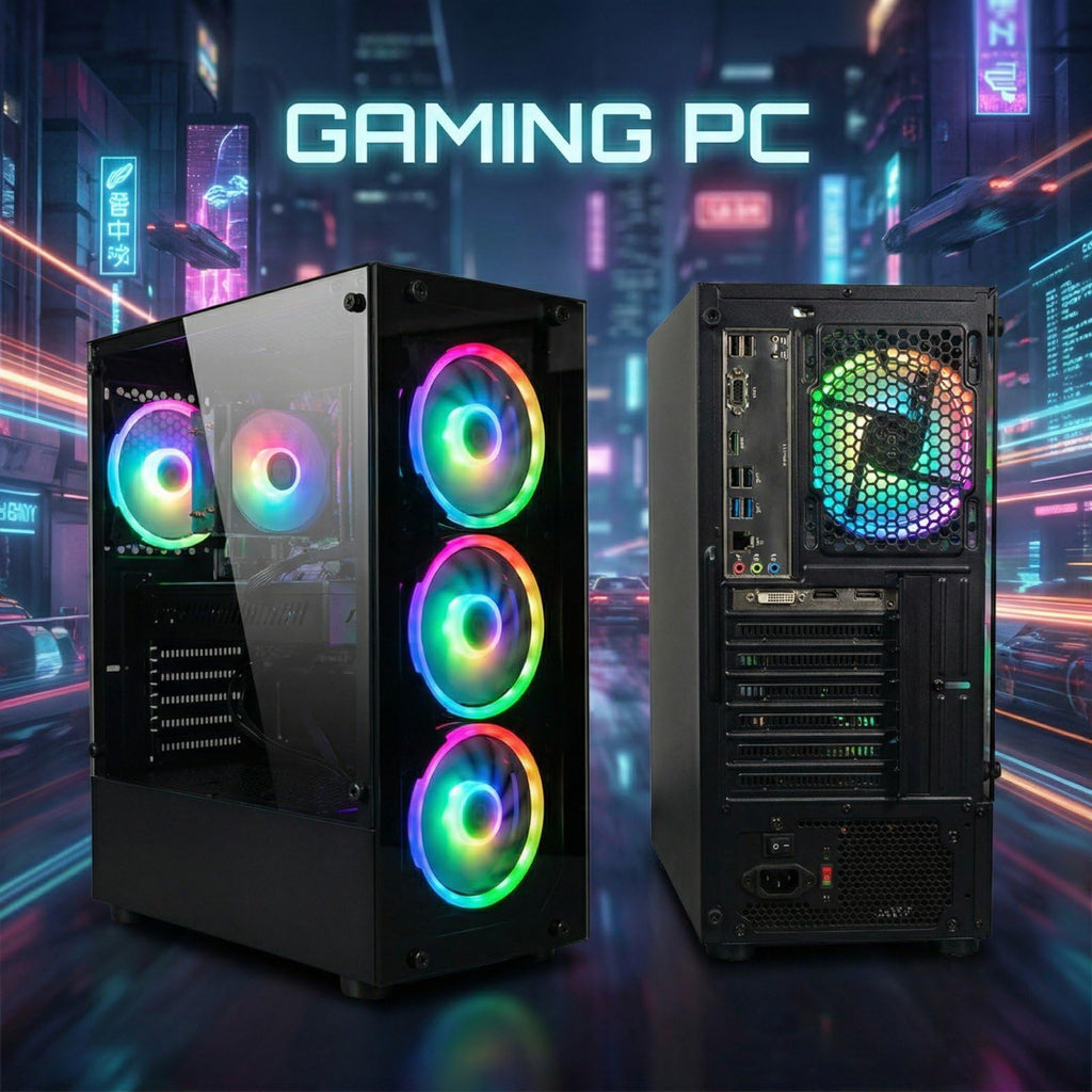 STGAubron Gaming PC Computer Desktop, GeForce GTX 1660 Ti 6G, Intel Core I7 up to 3.9GHz, 16G RAM, 512G SSD, WiFi 6, BT 5.0, RGB Fan x 4, Windows 11 Home,White - Flex Gamingproduct_type