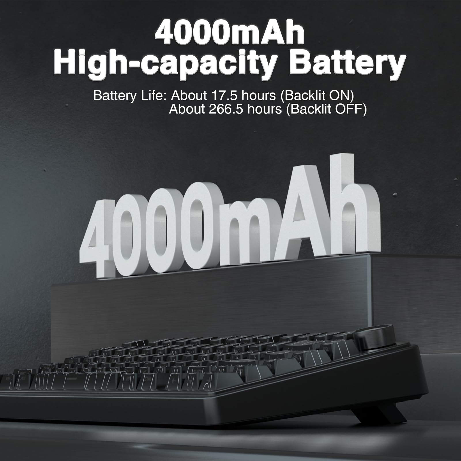 AULA F75 Pro Wireless Mechanical Keyboard,75% Hot Swappable Custom Keyboard with Knob,RGB Backlit,Pre-lubed Reaper Switches,Side Printed PBT Keycaps,2.4GHz/USB-C/BT5.0 Mechanical Gaming Keyboards - Flex Gamingproduct_type