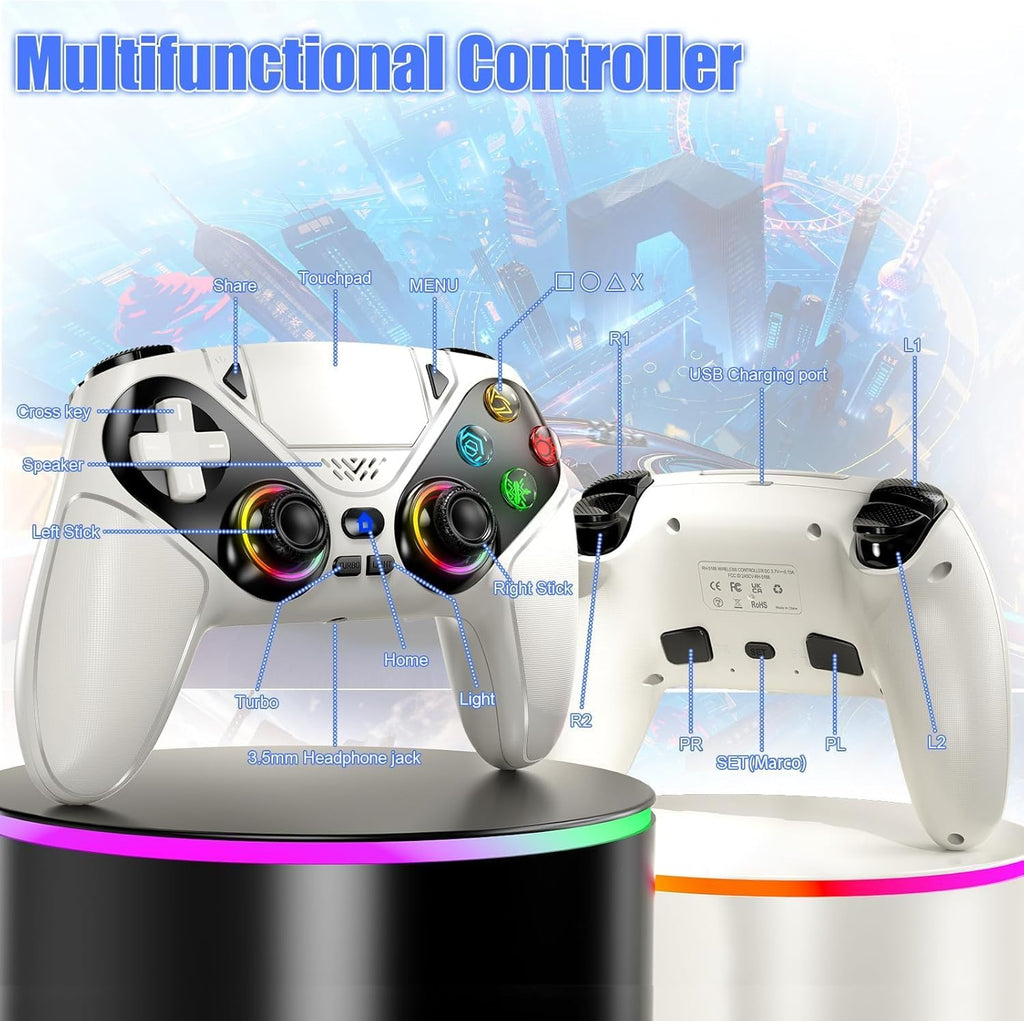 Unlock Gaming Fun with the Gamrombo LED Wireless Controller – Available in 6 Colors! - Flex Gamingproduct_type
