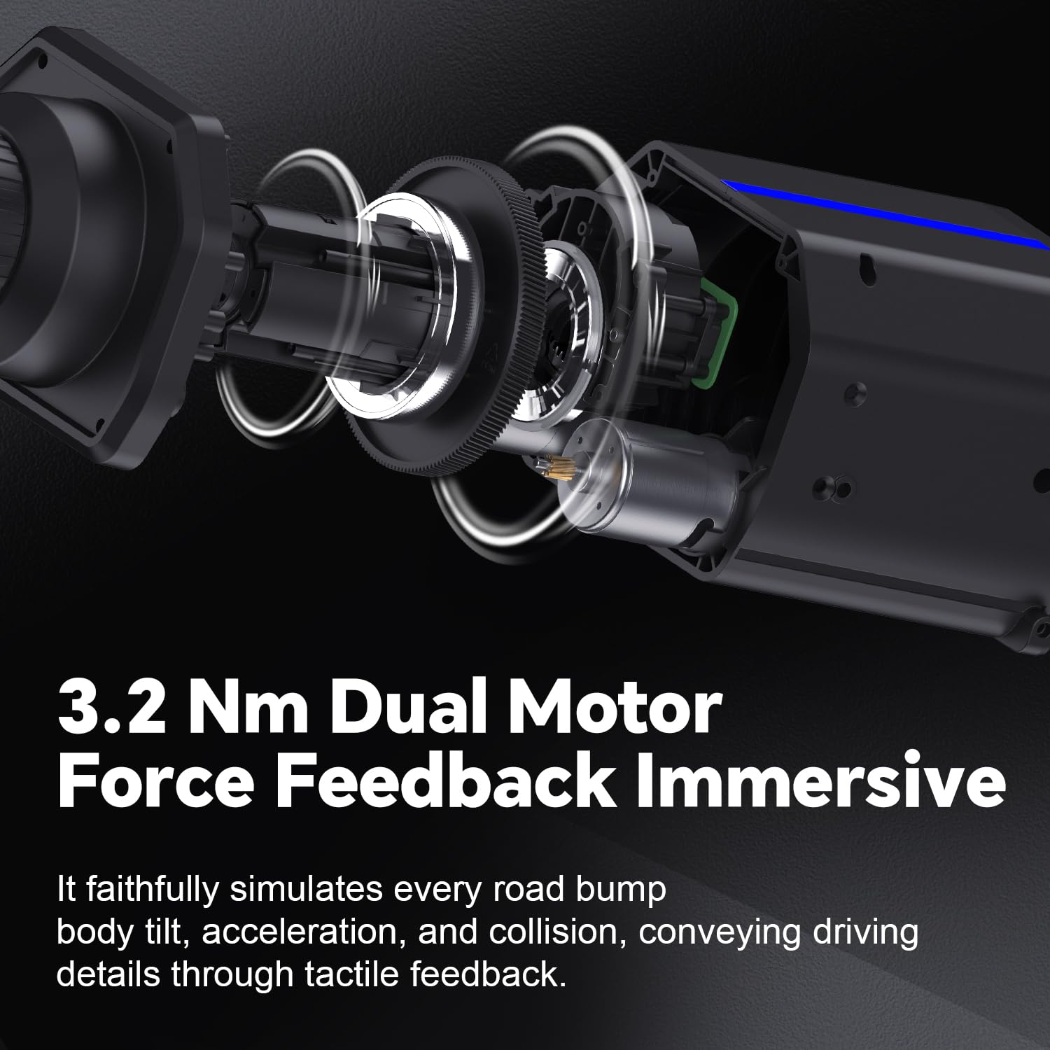 PXN V99 Force Feedback Racing Wheel, with Pedals and Shifter | Detachable 270°/900° Steering Wheel, Hall Pedals & H-Shifter - for PC, Xbox Series X|S, Xbox One, and PS4 - Flex Gamingproduct_type