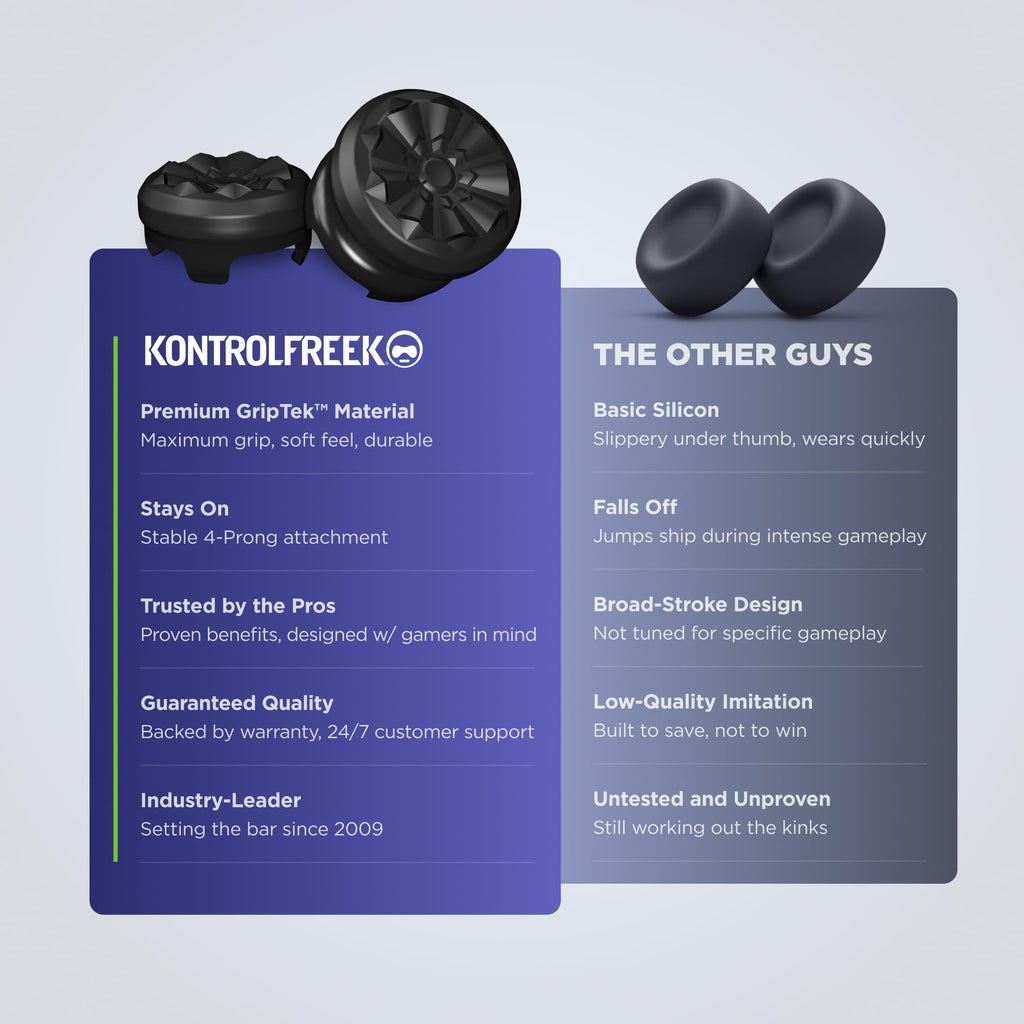 KontrolFreek FPS Freek Galaxy Black for Xbox One and Xbox Series X Controller | 2 Performance Thumbsticks | 1 High-Rise, 1 Mid-Rise | Black (Limited Edition) - Flex Gamingproduct_type