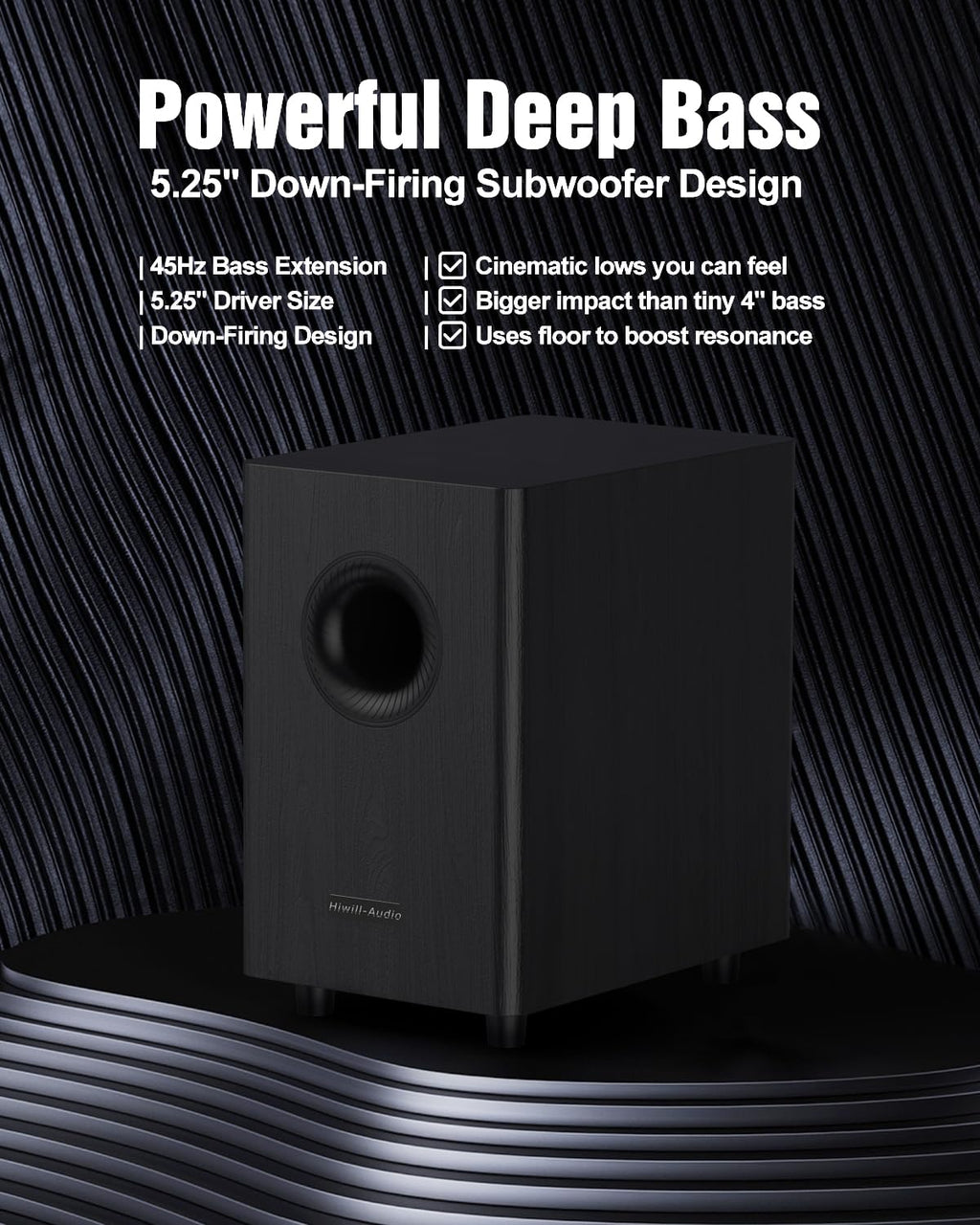 Flagship 5.3.4 Soundbar with Dolby Atmos, 800W Sound Bar for Smart TV with Subwoofer, 2 Wireless Rear Speakers, BassCoupling Tech for 28Hz Depth, Home Theater Surround Sound System Works eARC, BT 5.4 - Flex Gamingproduct_type