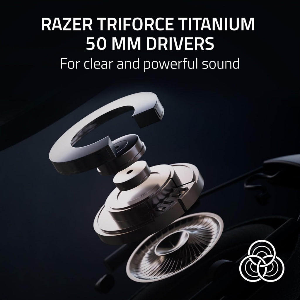 Razer BlackShark V2 X Gaming Headset: 7.1 Surround Sound - 50mm Drivers - Memory Foam Cushion - for PC, PS4, PS5, Switch - 3.5mm Audio Jack - Black