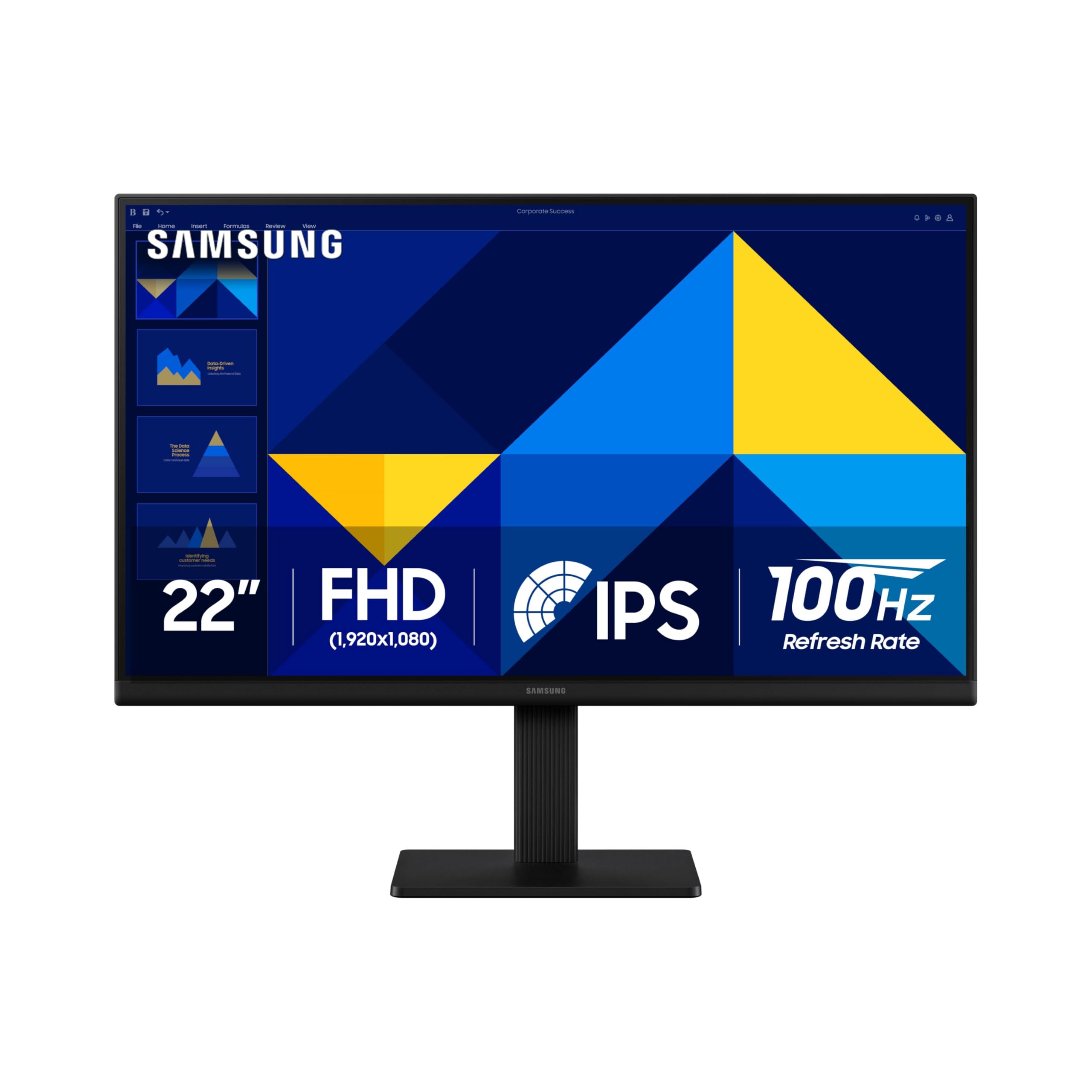 Samsung 24" (S30GD) Essential Monitor with IPS Panel and Tilt Only Stand, 100Hz Refresh Rate, Ergonomic Design, Advanced Eye Care, Game Mode, LS24D304GANXZA - Flex Gamingproduct_type