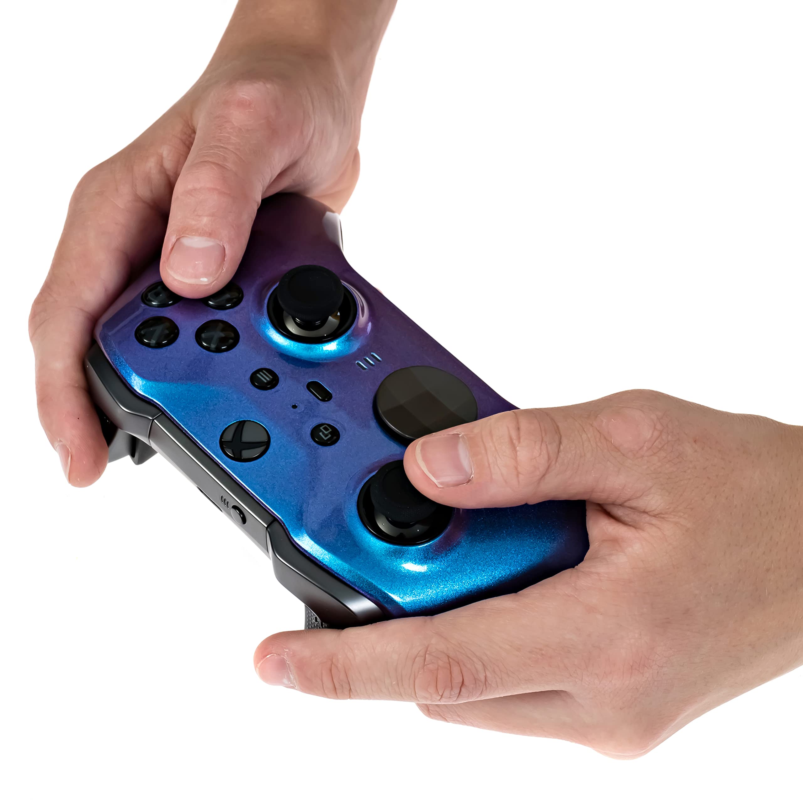 Xbox Elite Series 2 Custom Soft Touch Controller - Soft Touch Feel, Added Grip, Cool Blue Color - Compatible with Xbox One, Series X, Series S - Flex Gamingproduct_type