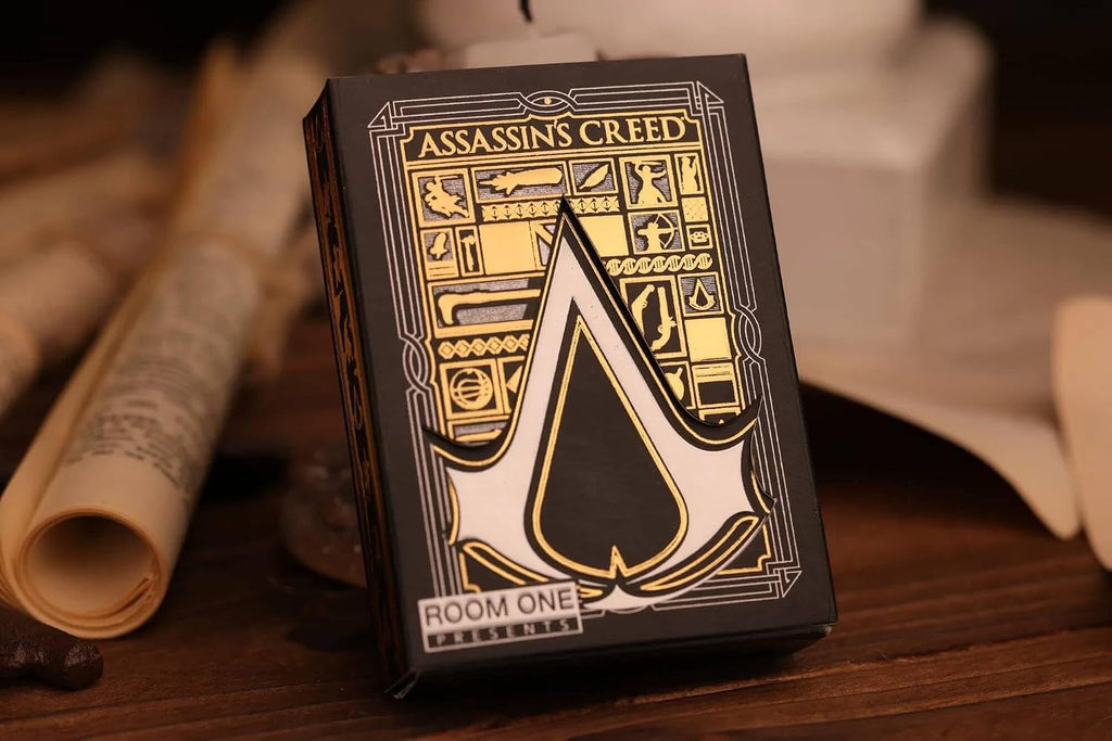 Unlock Adventure with Assassin's Creed Playing Cards: Hidden Blade Deck - Luxury Poker Deck for Adult Collectors - Flex Gamingproduct_type