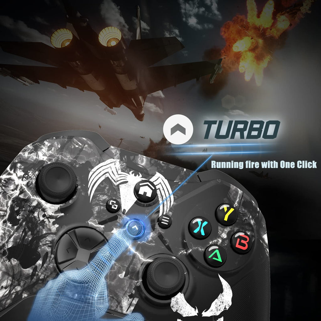 Gamrombo Wireless Gaming Controller Replacement for Xbox One, Xbox Series X|S, Xbox One S|X Controller with Hall Triggers, Hall Joysticks, Adjust RGB Light, Marco, Turbo, Audio Jack - Flex Gamingproduct_type