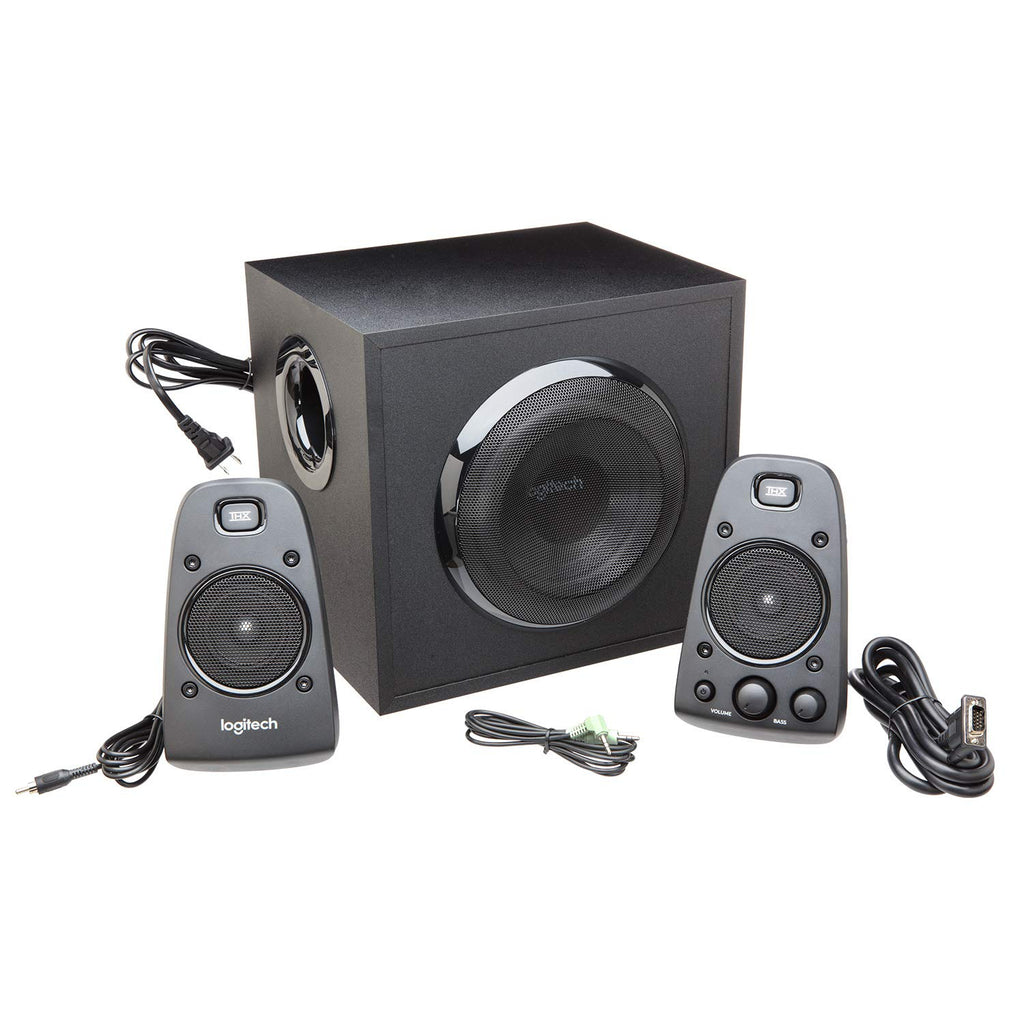 Logitech Z625 Powerful THX® Certified 2.1 Speaker System with Optical Input - Flex Gamingproduct_type