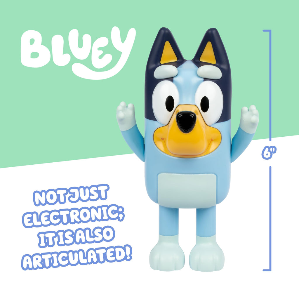Bluey Game Hide and Seek Figure, Articulated, Musical Kids Figurines with Dance Mode, Interactive Play Toddler Figurine Toys for Ages 3+ - Flex Gamingproduct_type