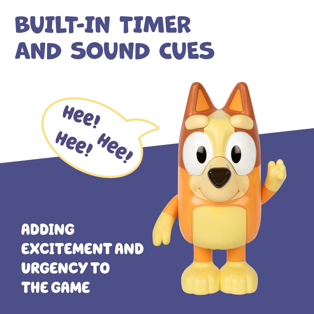 Bluey Game Hide and Seek Figure, Articulated, Musical Kids Figurines with Dance Mode, Interactive Play Toddler Figurine Toys for Ages 3+ - Flex Gamingproduct_type