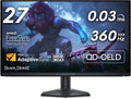Alienware AW2725DF 27" QD OLED Gaming Monitor, 2560 X 1440, 360Hz, 0.03ms, AMD FreeSync Premium Pro, DCI-P3 99.3%, Height Adjustable