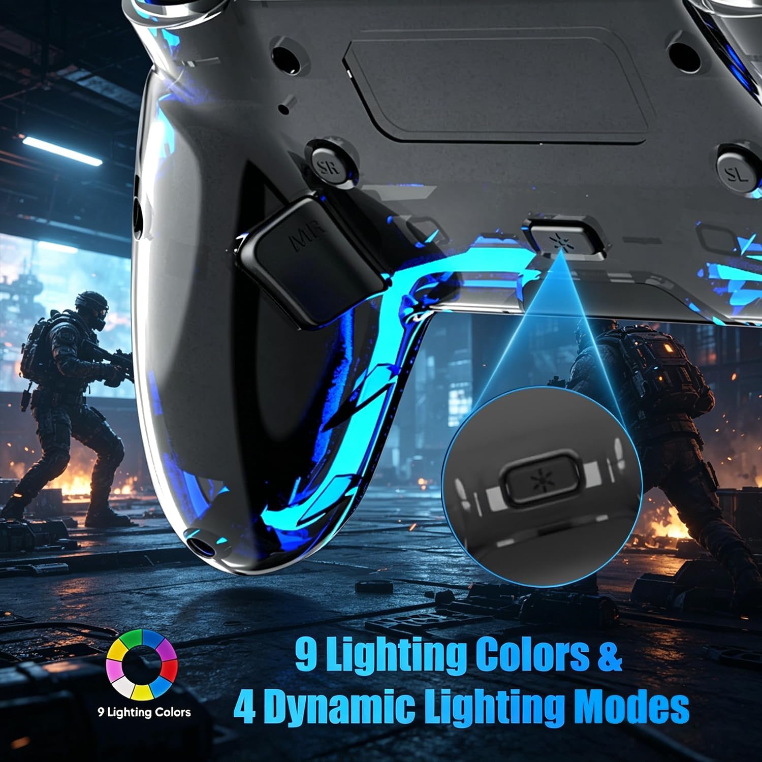 Enhance Your Gaming Experience with Roecoy Wireless Controller for PS5 - Flex Gamingproduct_type