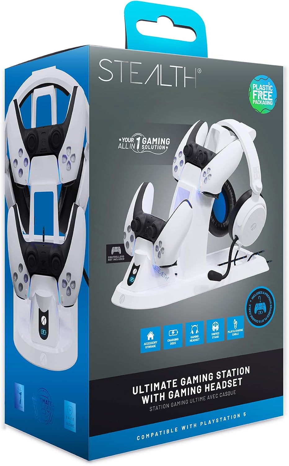 Ultimate Gaming Station for PS5: All-in-One Dock and Headset Stand - Flex Gamingproduct_type