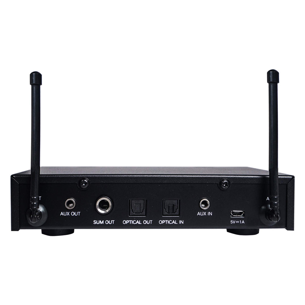 Sound Town Wireless Microphone Karaoke Mixer System with HD Audio Return Channel, Optical (Toslink), AUX, Supports Smart TV, Media Box, PC, Bluetooth, Soundbar, Receiver (SWM16-MAX) - Flex Gamingproduct_type