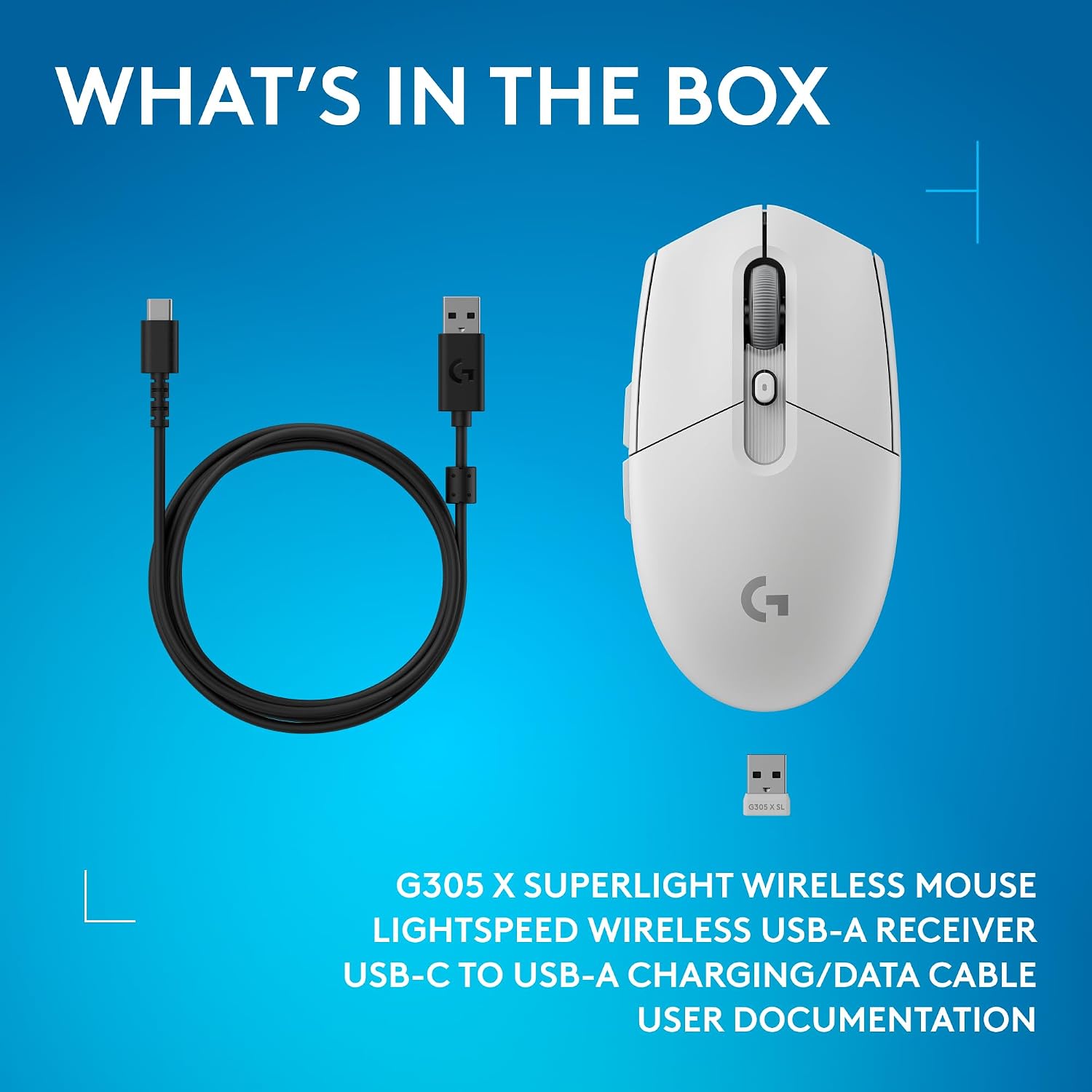 Logitech G305 Lightspeed Wireless Gaming Mouse, Hero Sensor, 12,000 DPI, Lightweight, 6 Programmable Buttons, 250h Battery, On-Board Memory, Compatible with PC, Mac - Black - Flex Gamingproduct_type
