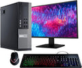 Dell Optiplex 9020 Desktop Computer PC, Intel Quad-Core i5, 500GB HDD Storage, 8GB DDR3 RAM, WiFi, 20 in Monitor, RGB Productivity Bundle, Windows 11 Pro (Renewed) - Flex Gamingproduct_type