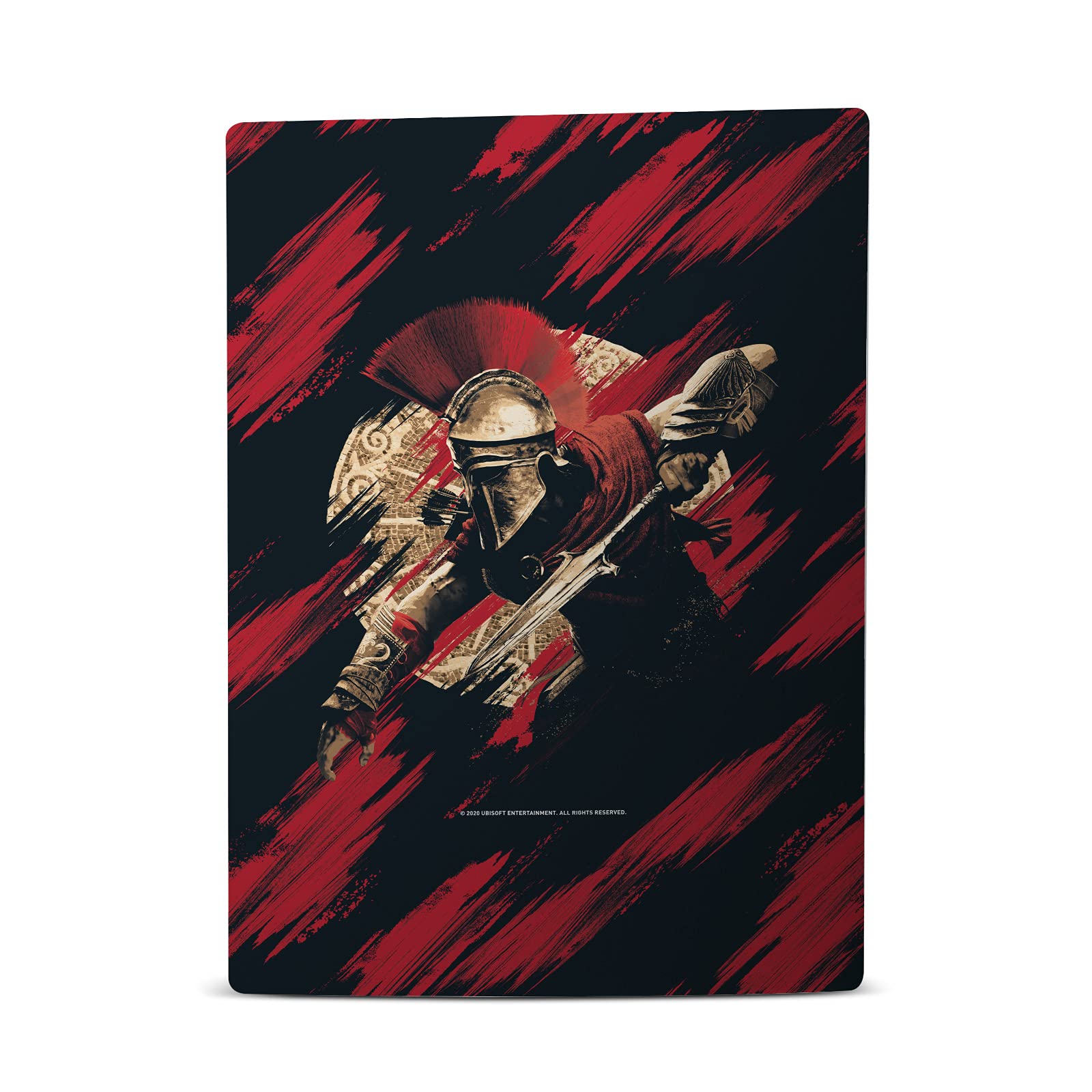 Alexios with Spear Odyssey Artwork Matte Vinyl Faceplate Sticker Gaming Skin Case Cover Compatible with Sony Playstation 5 PS5 Disc Edition Console & DualSense Controller - Flex Gamingproduct_type