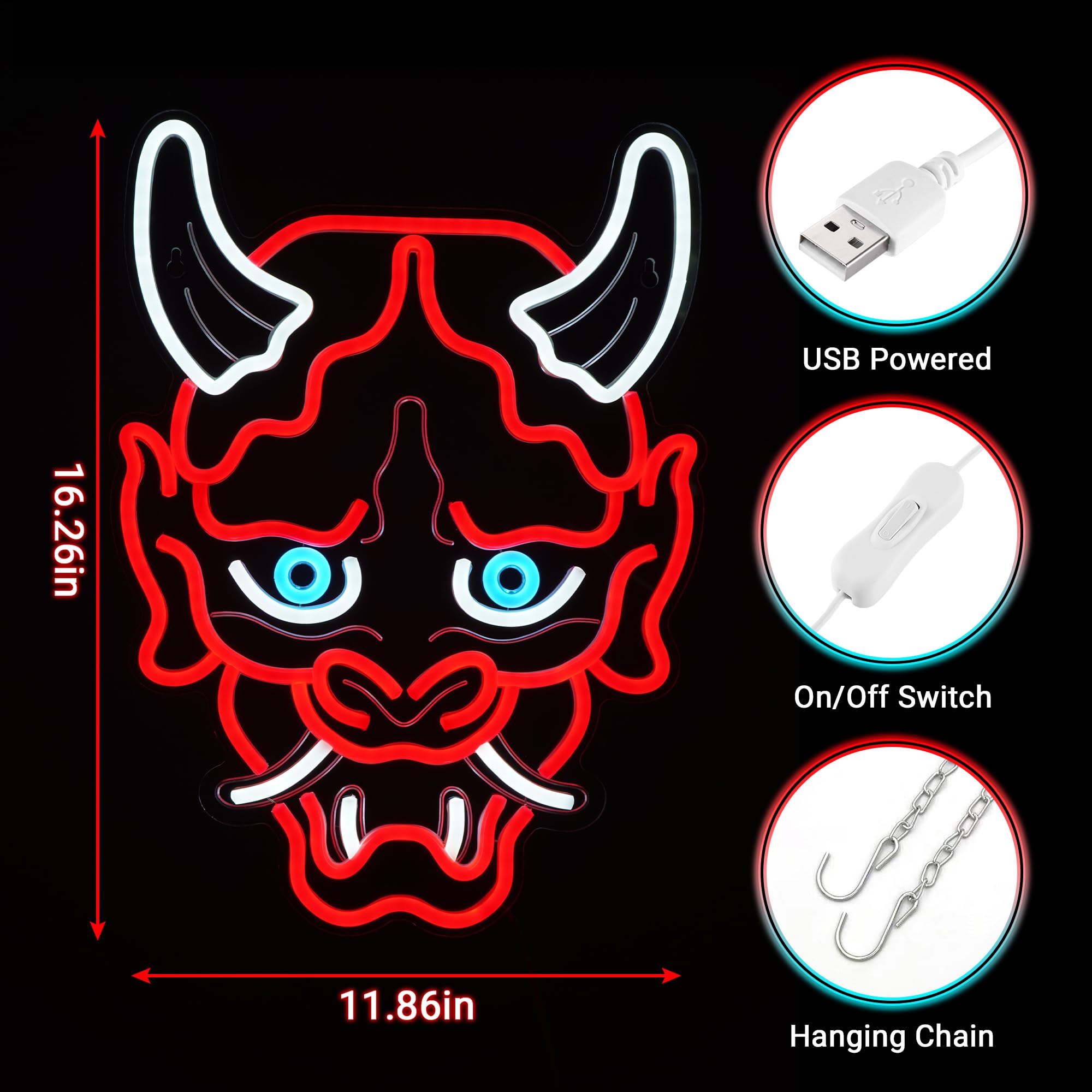 Kavaas Gamer Neon Sign, UV Printed Gaming Neon Sign for Gamer Room Decor - LED Video Game Neon Lights for Bedroom Boys, Gaming Wall decor - Best Gamer Gifts for Teenage Boys, Christmas - Flex Gamingproduct_type