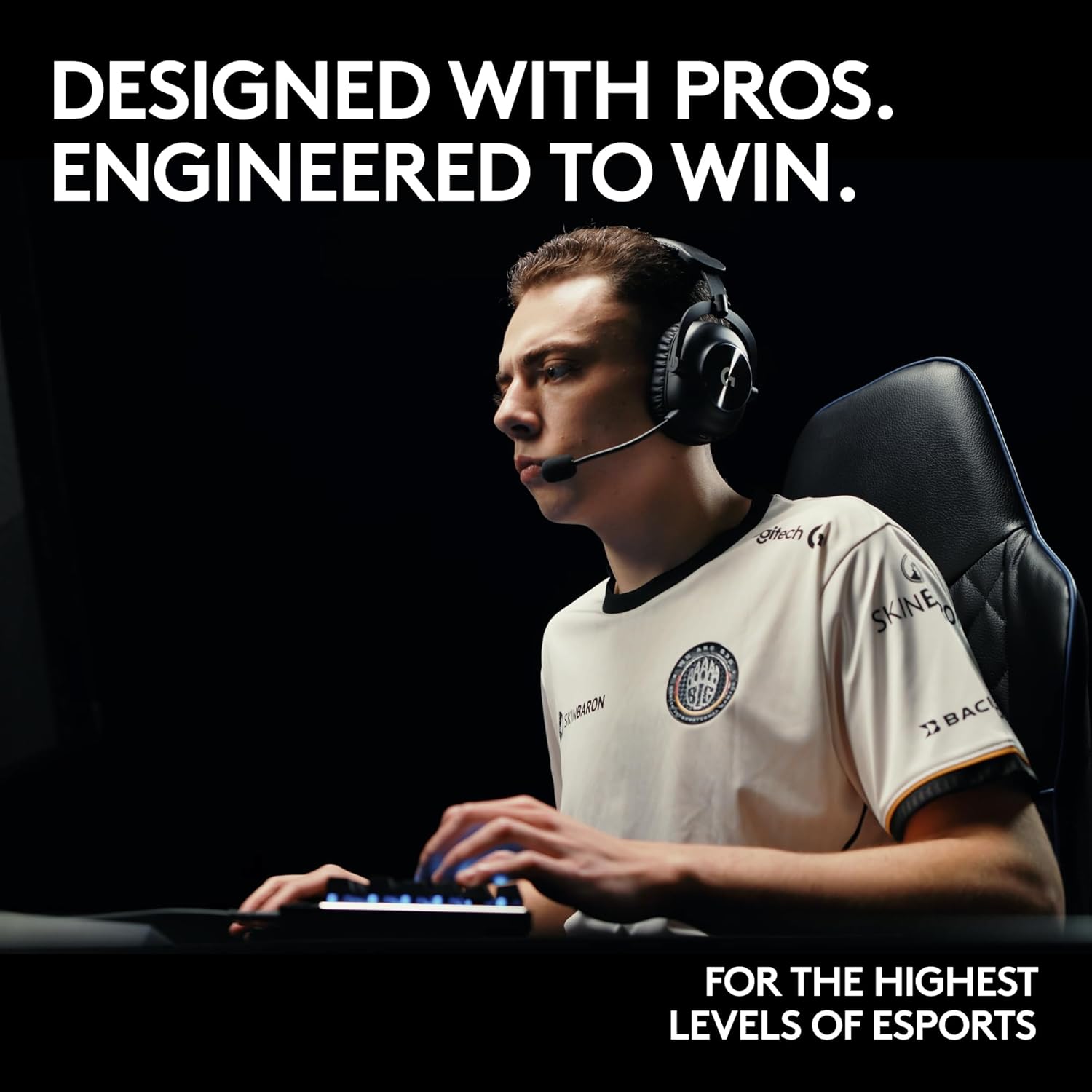 Logitech G Pro X 2 Lightspeed Wireless Gaming Headset, Black